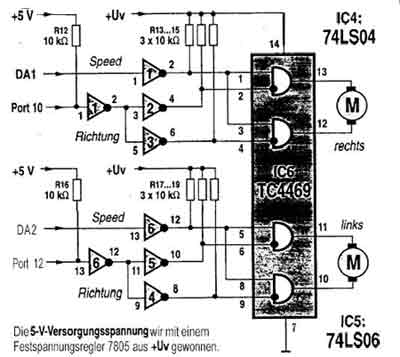 Motortreiber mit TC4469