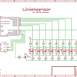 Schaltplan zum Liniensensor