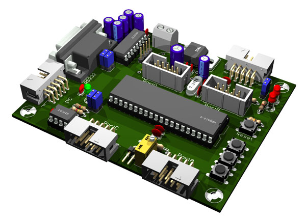 ATMega16/32 Testboard v2