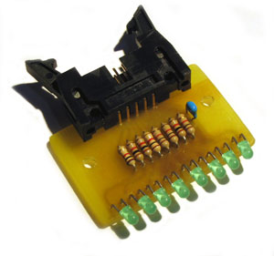 LED Anzeige mit 8 LEDs